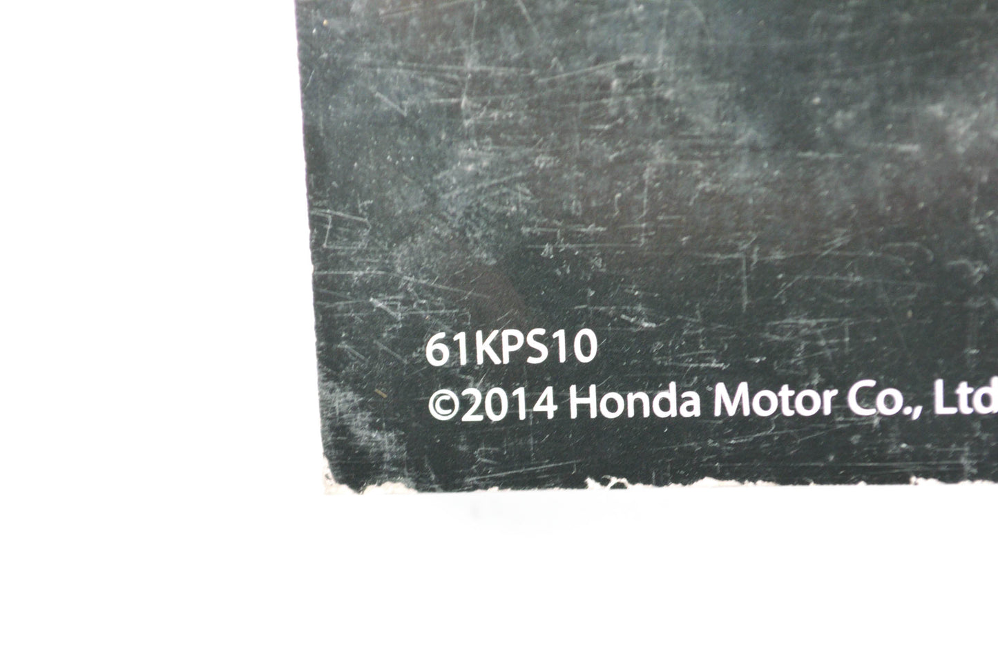 OEM Honda 2003-2017 CRF230F Service Manual