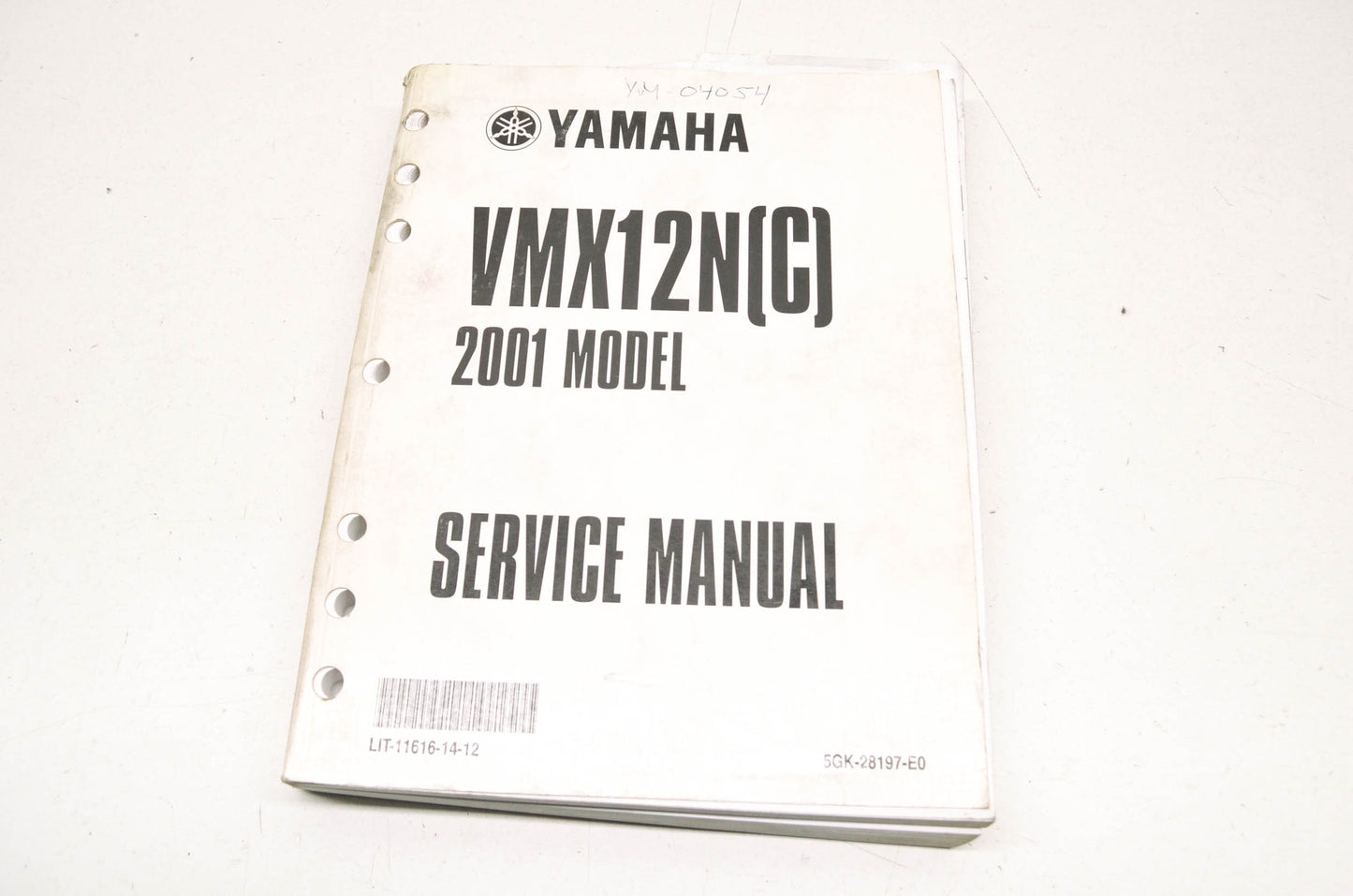 OEM Yamaha LIT-11616-14-12 Service Manual VMX12N(C)-S(C)