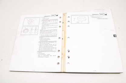 OEM Yamaha LIT-11616-14-12 Service Manual VMX12N(C)-S(C)