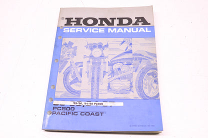 OEM Honda 1989-1990, 1994-1998 PC800 Pacific Coast Service Manual
