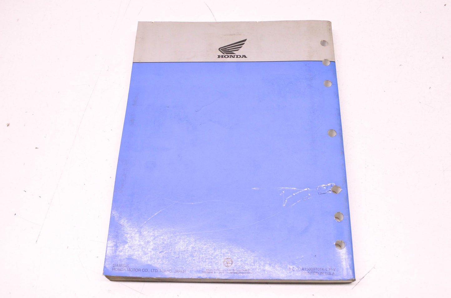 OEM Honda 1989-1990, 1994-1998 PC800 Pacific Coast Service Manual