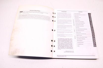 OEM Honda 1989-1990, 1994-1998 PC800 Pacific Coast Service Manual