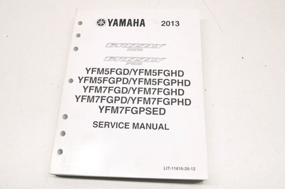 OEM Yamaha LIT-11616-26-12 YFM5/7FGD/HD/PD/PHD/ Serive Manual NOS