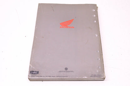 OEM Honda 2001-2007 NSS250/A NSS250S/AS Reflex Service Manual