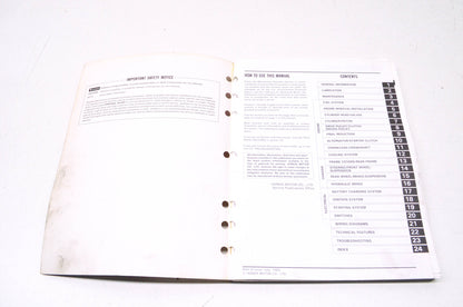 OEM Honda 1986-2000 CN250 Helix Service Manual