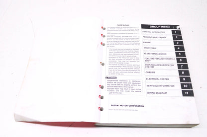 OEM Suzuki 99500-46060-01E Service Manual LT-A700X