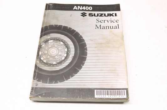 OEM Suzuki 99500-34100-03E Service Manual AN400 2007-2015