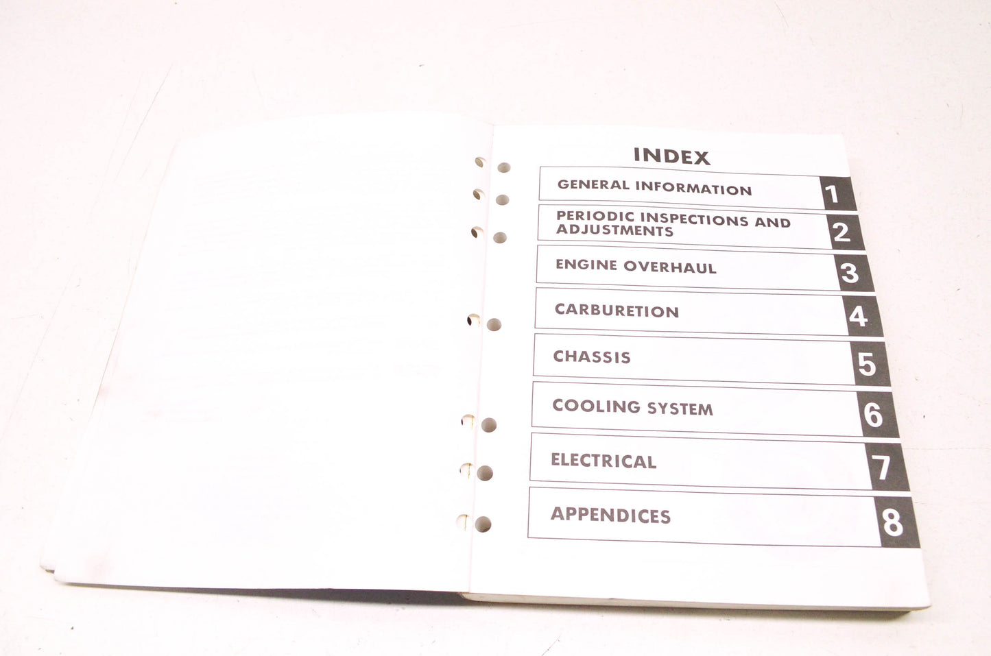 OEM Yamaha XVZ1200 Service Manual