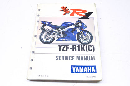 OEM Yamaha LIT-11616-11-25 Service Manual YZF-R1K(C)-L(C)