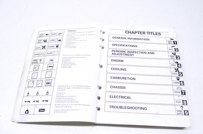 OEM Yamaha LIT-11616-11-25 Service Manual YZF-R1K(C)-L(C)