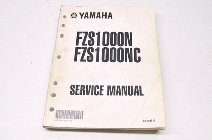 OEM Yamaha LIT-11616-14-48 FZS1000N/NC -S/SC Service Manual