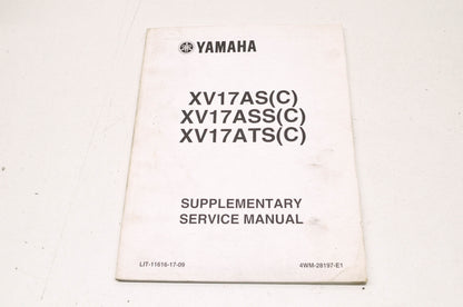 OEM Yamaha LIT-11616-17-09 XV17AS(C)ASS(C)ATS(C Service Manual