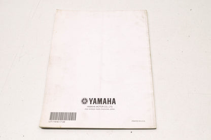 OEM Yamaha LIT-11616-17-09 XV17AS(C)ASS(C)ATS(C Service Manual