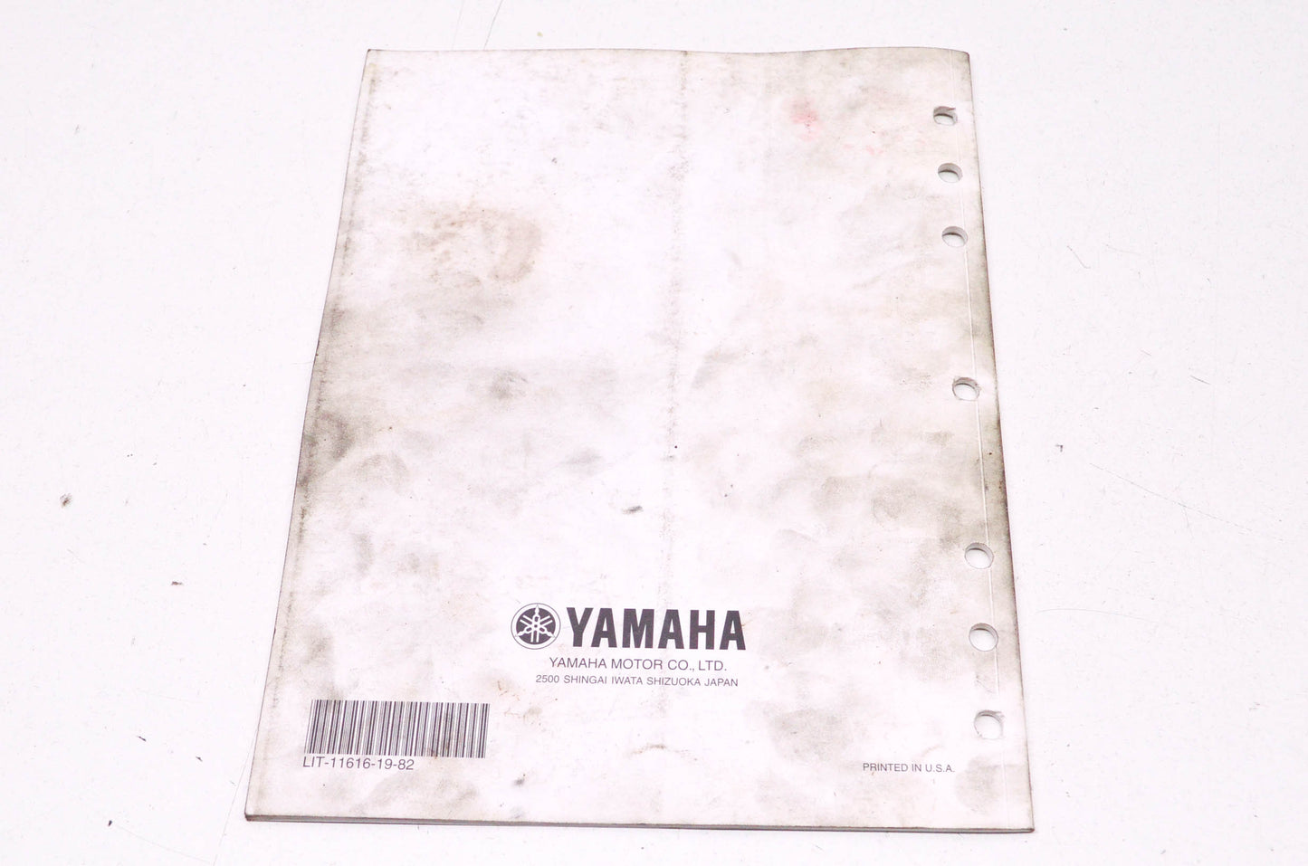 OEM Yamaha LIT-11616-19-82 XVS11AWV/ATV/1100ASC Service Manual