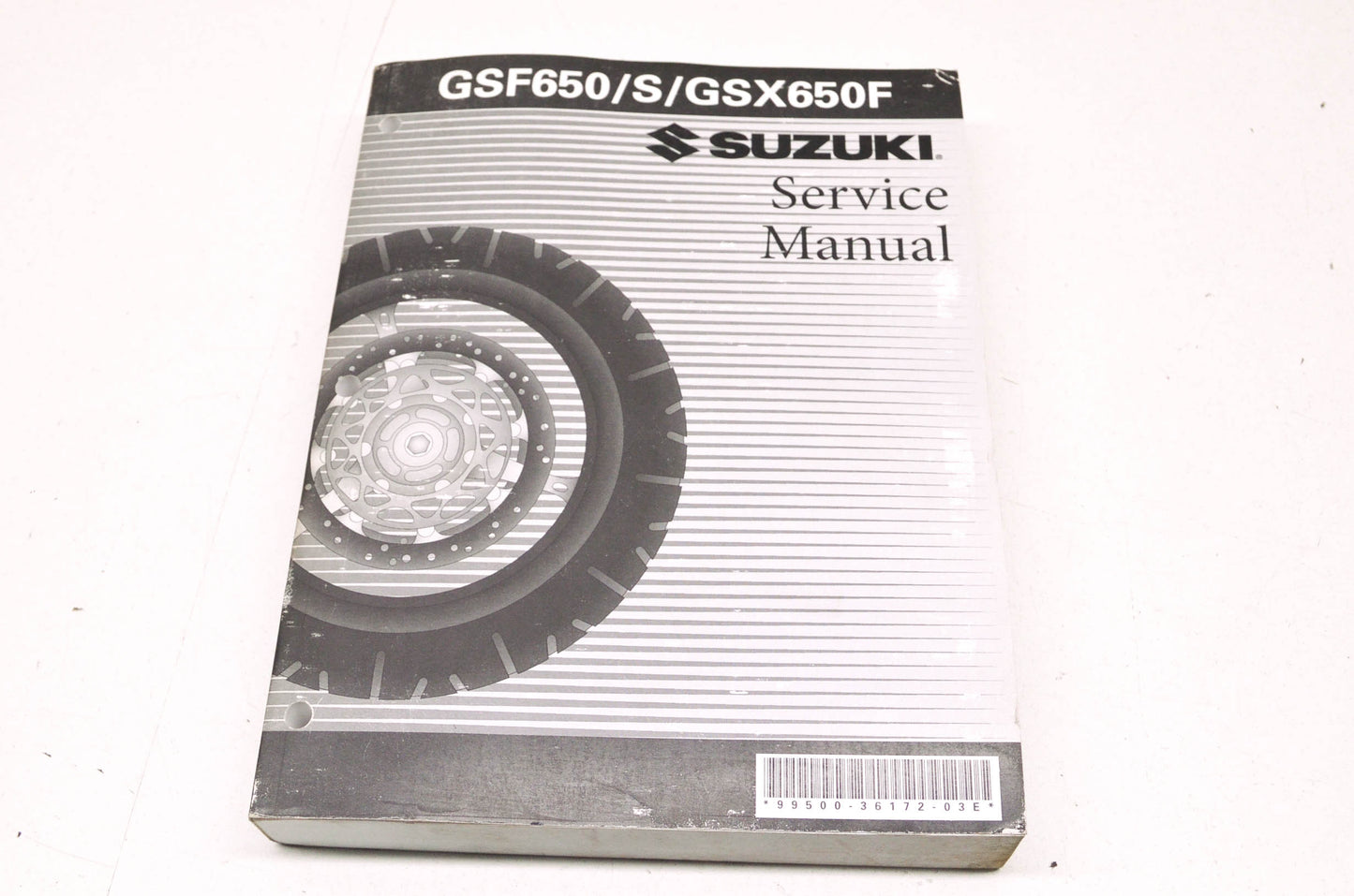 OEM Suzuki 99500-36172-03E GSX650F 2008-20 Serv. Manual