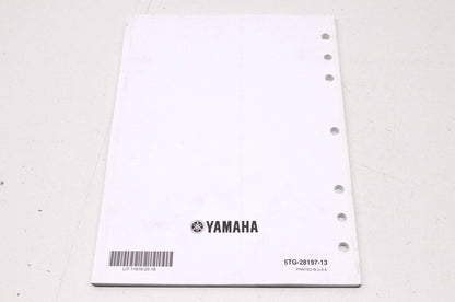 OEM Yamaha LIT-11616-25-18 YFZ45B YFZ450 2012 Service Manual