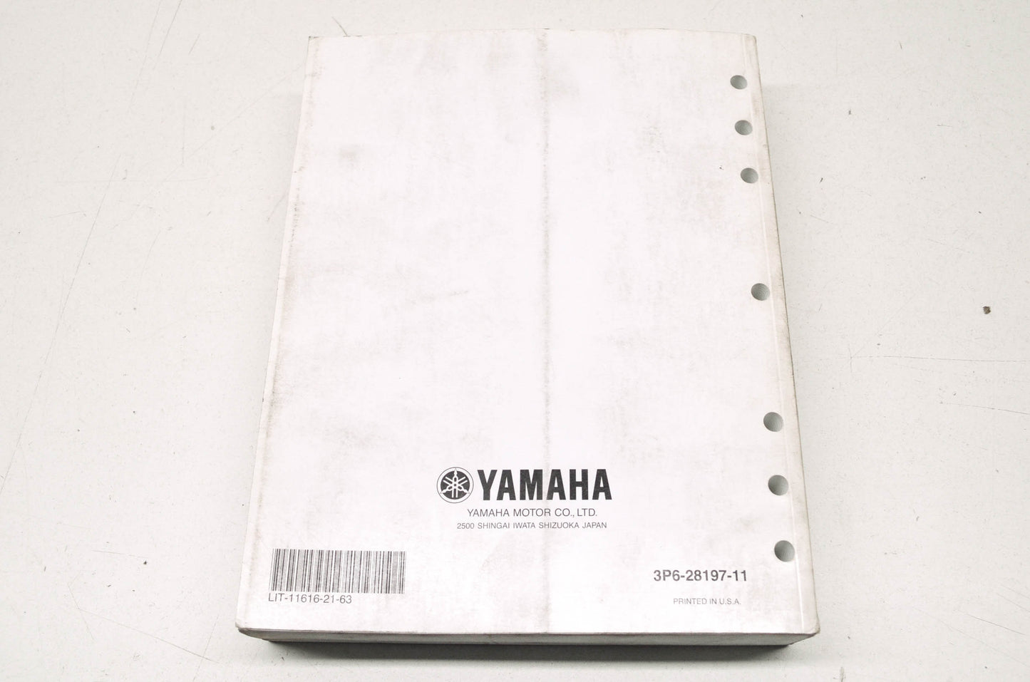 OEM Yamaha LIT-11616-21-63 FJR13AX/AEX/C Service Manual NOS