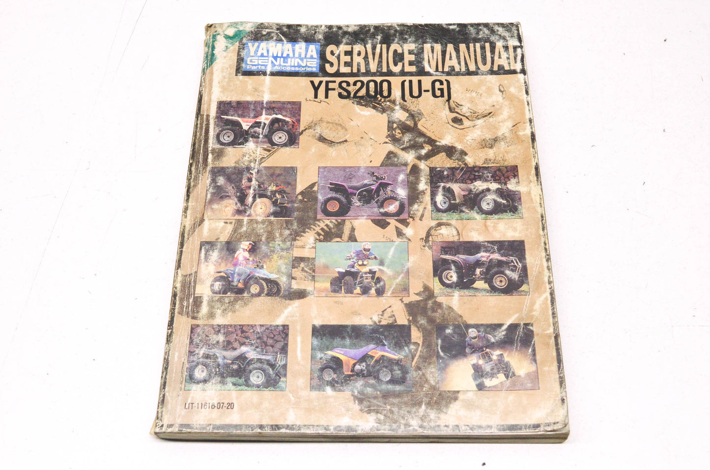 OEM Yamaha LIT-11616-07-20 YFS200U-S "BLASTER" Service Manual