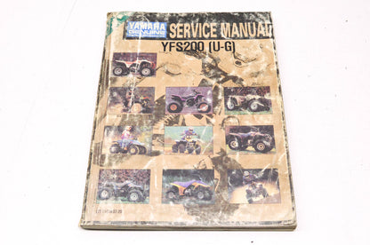 OEM Yamaha LIT-11616-07-20 YFS200U-S "BLASTER" Service Manual