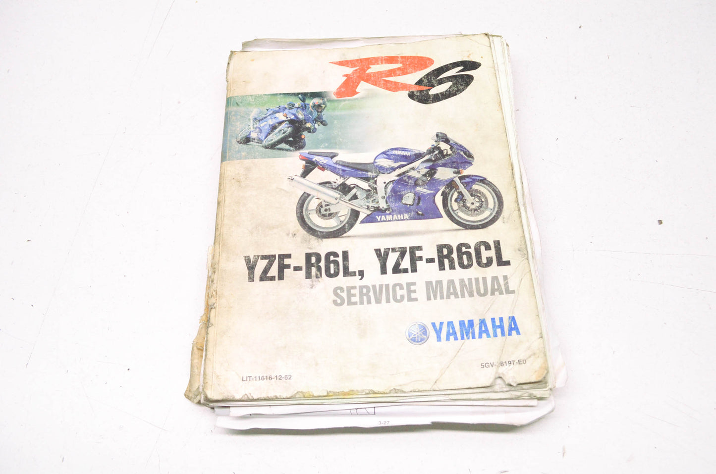 OEM Yamaha LIT-11616-12-62 Service Manual YZF-R6L(C) - P(C) SE