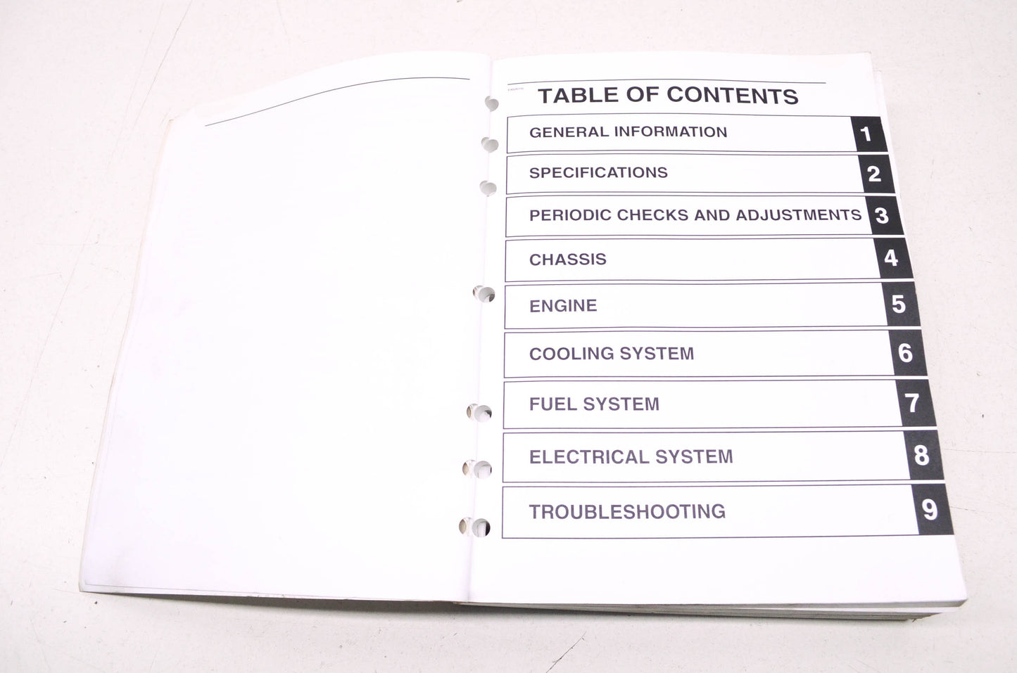 OEM Yamaha FJR13 Service Manual