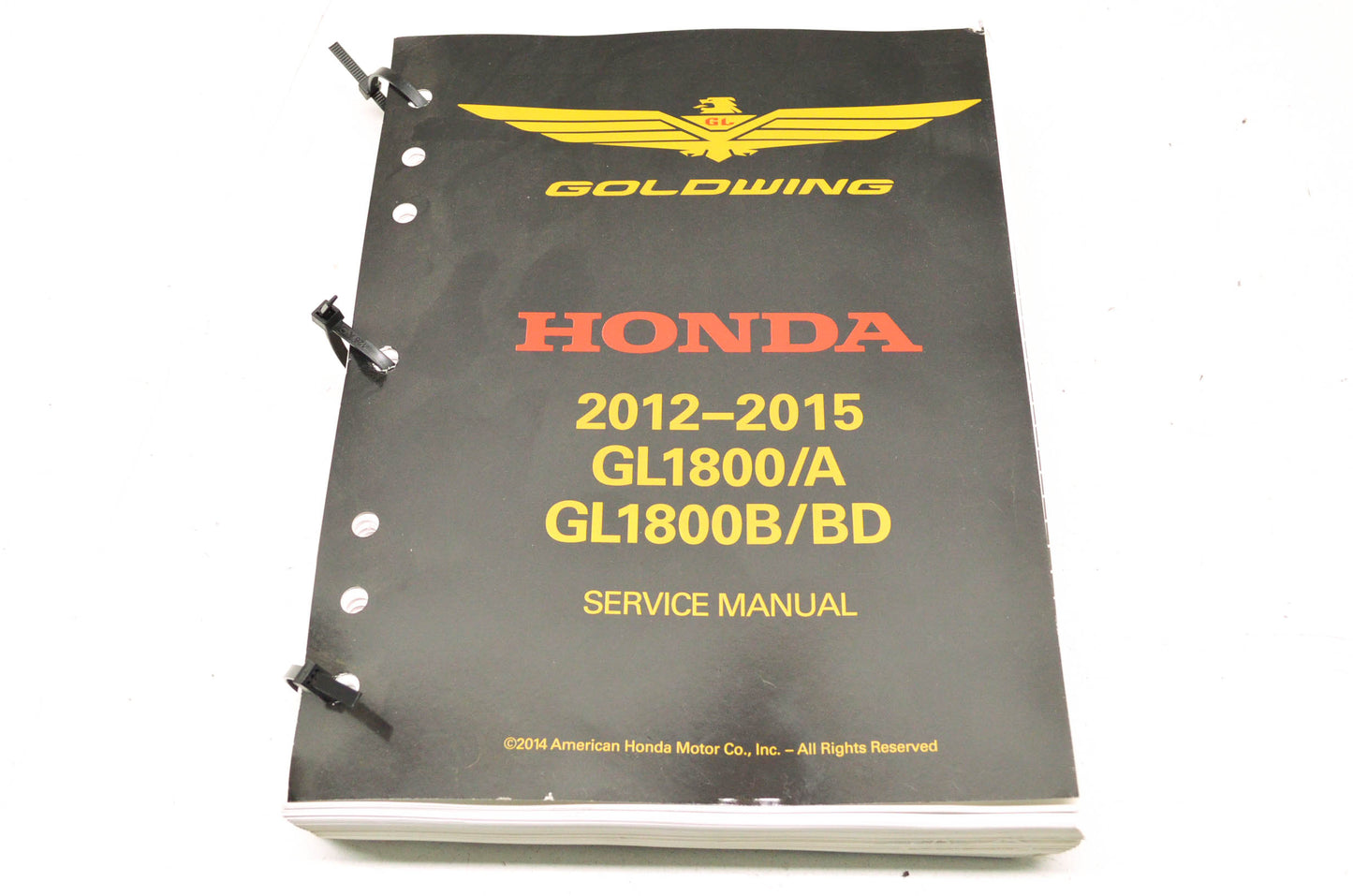 OEM Honda 2012-2015 GL1800/A, GL1800B/BD Service Manual