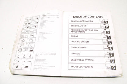 OEM Yamaha LIT-11216-12-60 XVZ13TFL/TFLC Service Manual