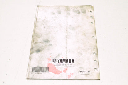 OEM Yamaha LIT-11616-21-02 Service Manual Supplement 08 Grizzly 700 FI