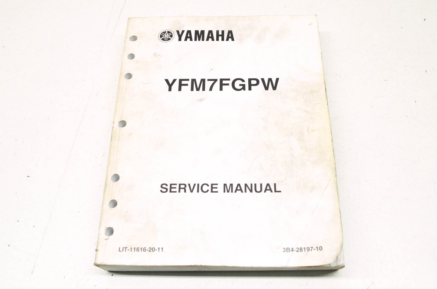 OEM Yamaha LIT-11616-20-11 YFM7FGPW Service Manual