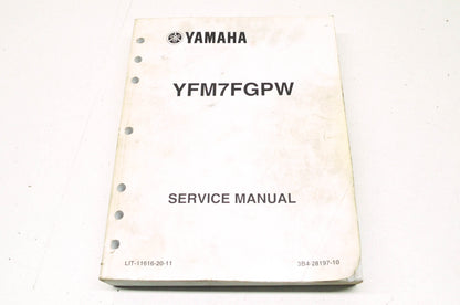 OEM Yamaha LIT-11616-20-11 YFM7FGPW Service Manual