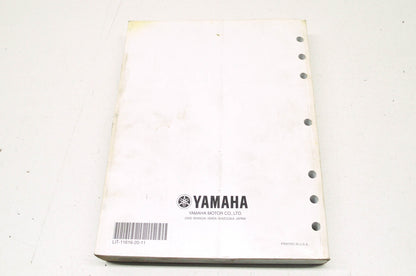 OEM Yamaha LIT-11616-20-11 YFM7FGPW Service Manual