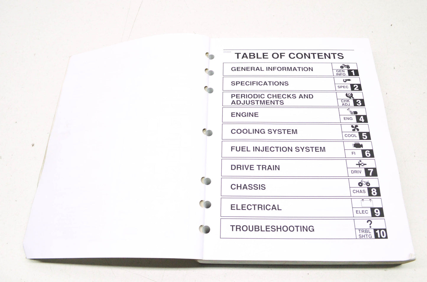 OEM Yamaha LIT-11616-20-11 YFM7FGPW Service Manual