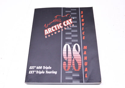 OEM Arctic Cat 2255-727 Service Manual 98 EXT 600 EL AND TOURING NOS