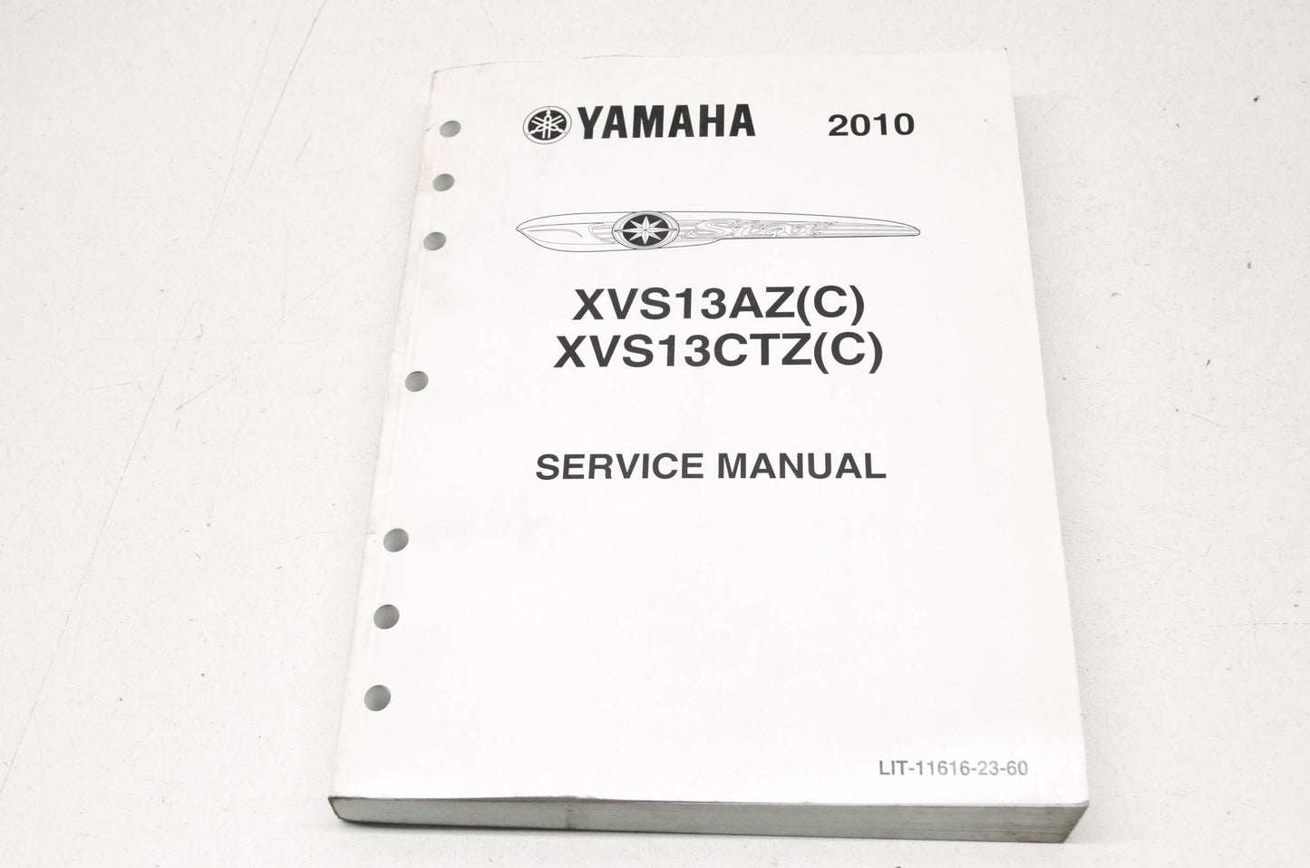 OEM Yamaha LIT-11616-23-60 XVS13AZ/CTZ(C) Service Manual NOS