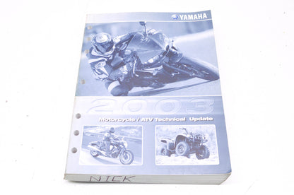OEM Yamaha LIT-17500-00-03 Technical Update 2003 Motorcycle/ATV
