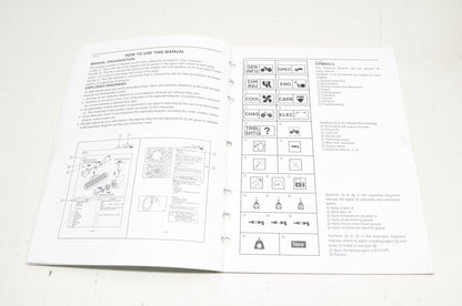 OEM Yamaha LIT-11616-20-13 YFZ450W SEW Service Manual Supplement