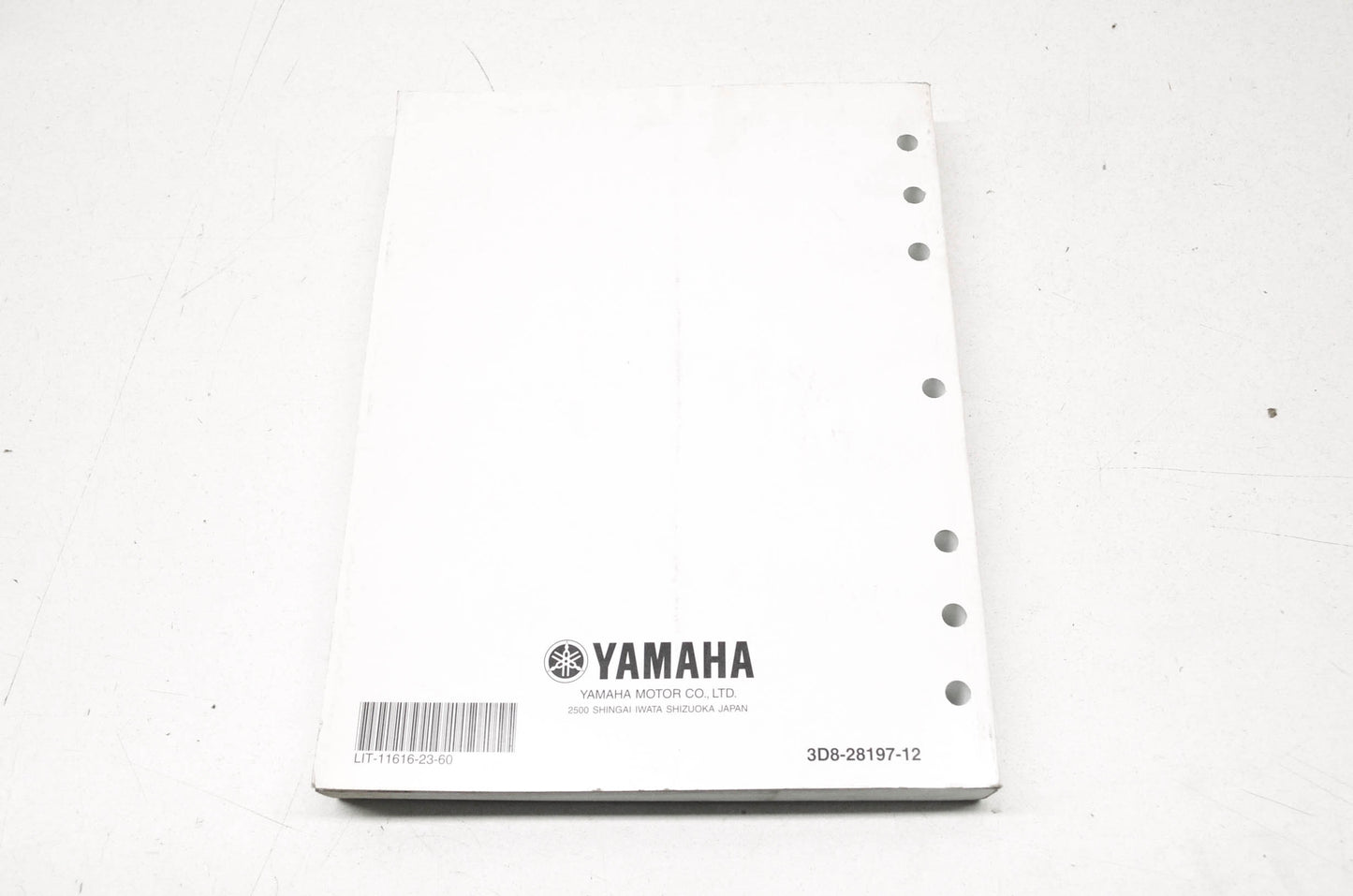 OEM Yamaha LIT-11616-23-60 XVS13AZ/CTZ(C) Service Manual NOS