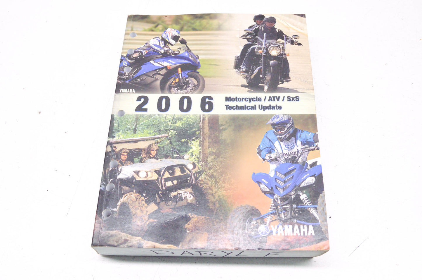 OEM Yamaha LIT-17500-00-06 Technical Update Manual SxS/ATV/Motorcycle