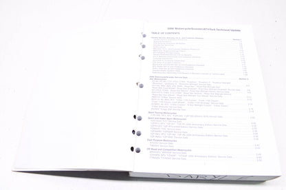 OEM Yamaha LIT-17500-00-06 Technical Update Manual SxS/ATV/Motorcycle