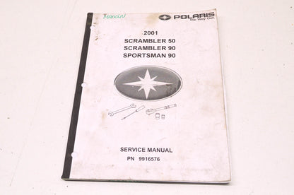 OEM Polaris 9916576 Service Manual Sportsman 90/Scrambler 50