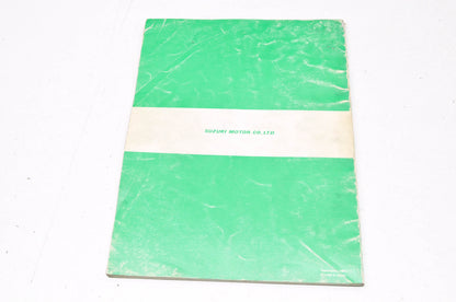 OEM Suzuki TS185 Service Manual