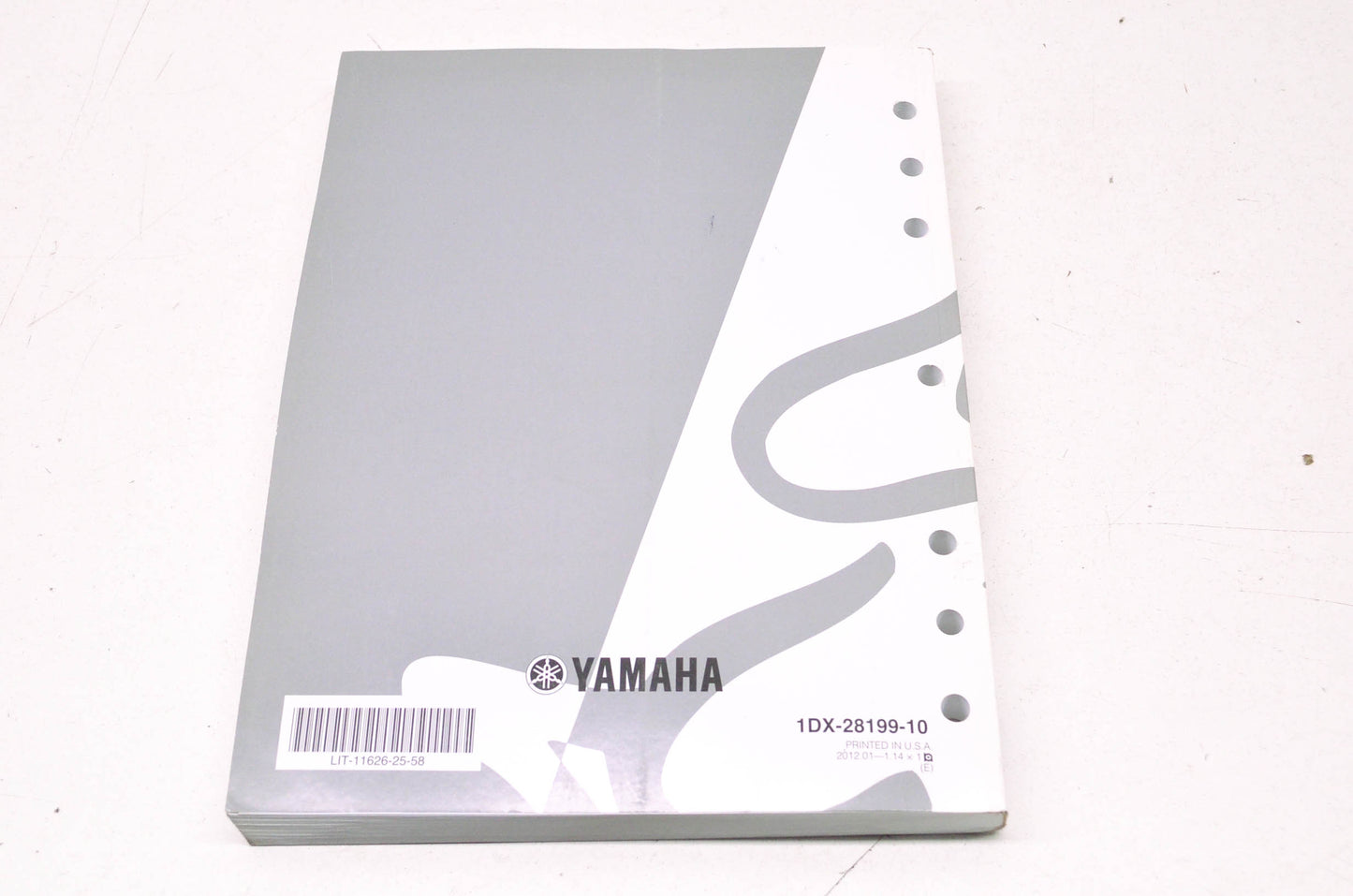 OEM Yamaha LIT-11626-25-58 WR450FB Owner's Service Manual NOS
