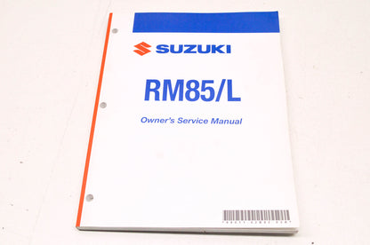 OEM Suzuki 99011-02B82-03A Owner's & Service Manual RM85/LK7 NOS