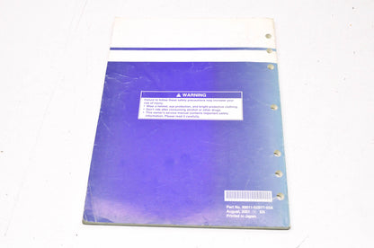 OEM Suzuki 99011-02B77-03A Owner's & Service Manual RM85K2 200