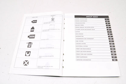 OEM Suzuki 99011-02B77-03A Owner's & Service Manual RM85K2 200