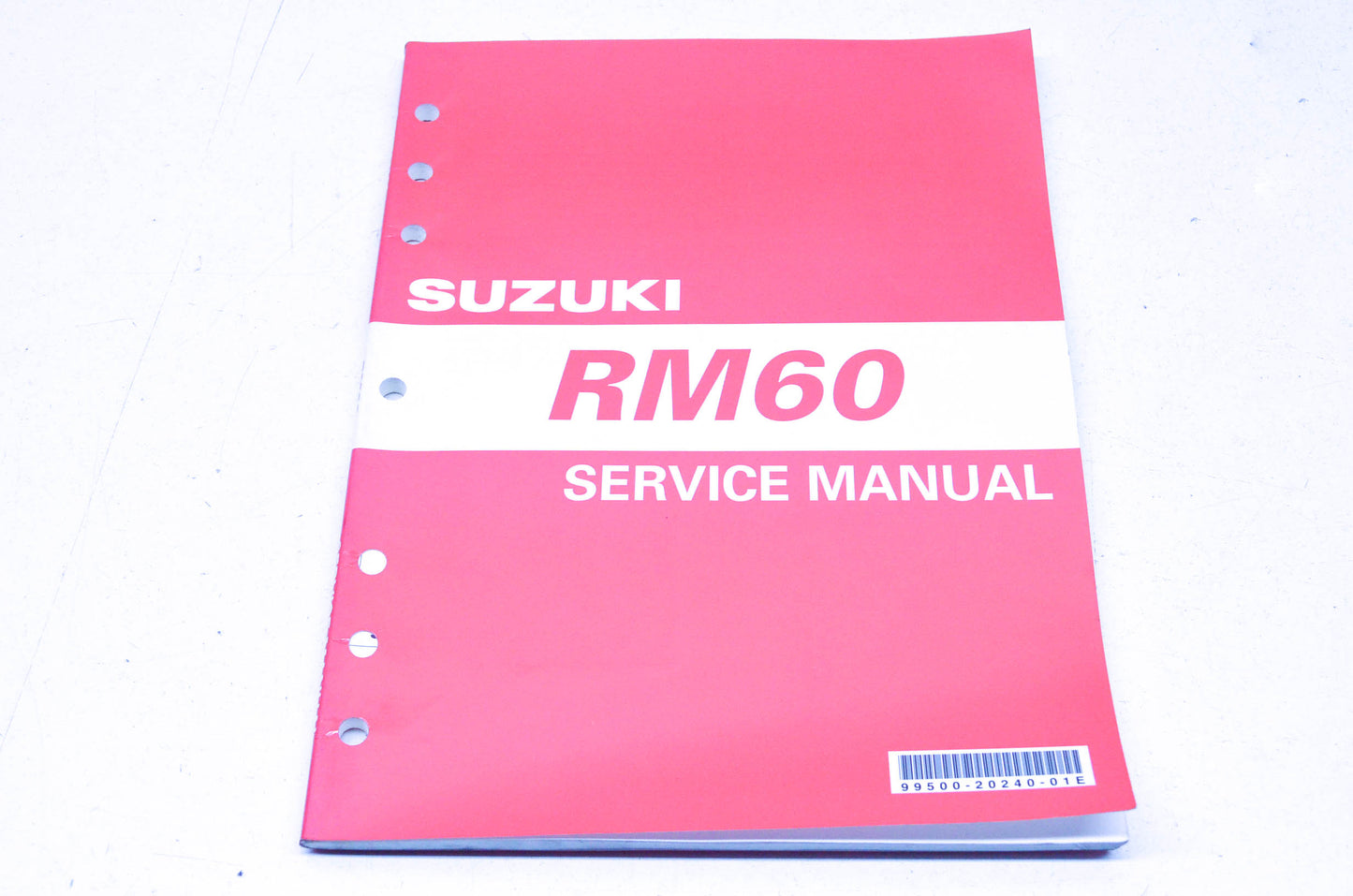 OEM Suzuki 99500-20240-01E RM60 K3 Service Manual