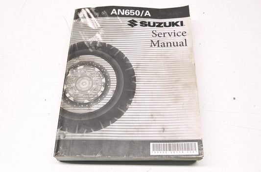 OEM Suzuki 99500-36114-03E Service Manual AN650/A 2003-20