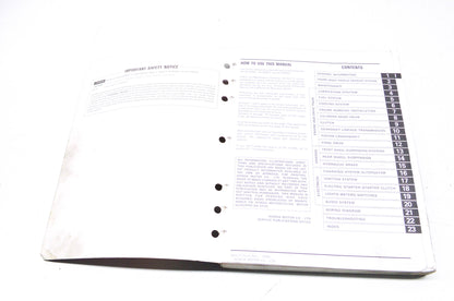 OEM Honda 61MZ006 Service Manual GL1500C/CT/CF