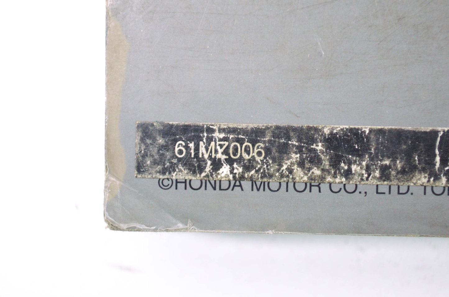 OEM Honda 61MZ006 Service Manual GL1500C/CT/CF