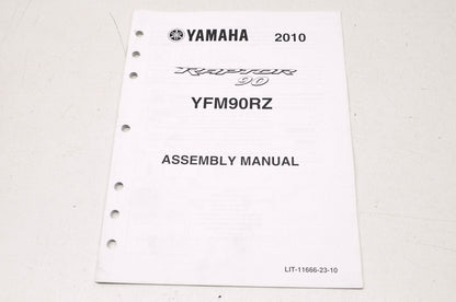 OEM Yamaha LIT-11666-23-10 YFM90RZ Assembly Manual NOS